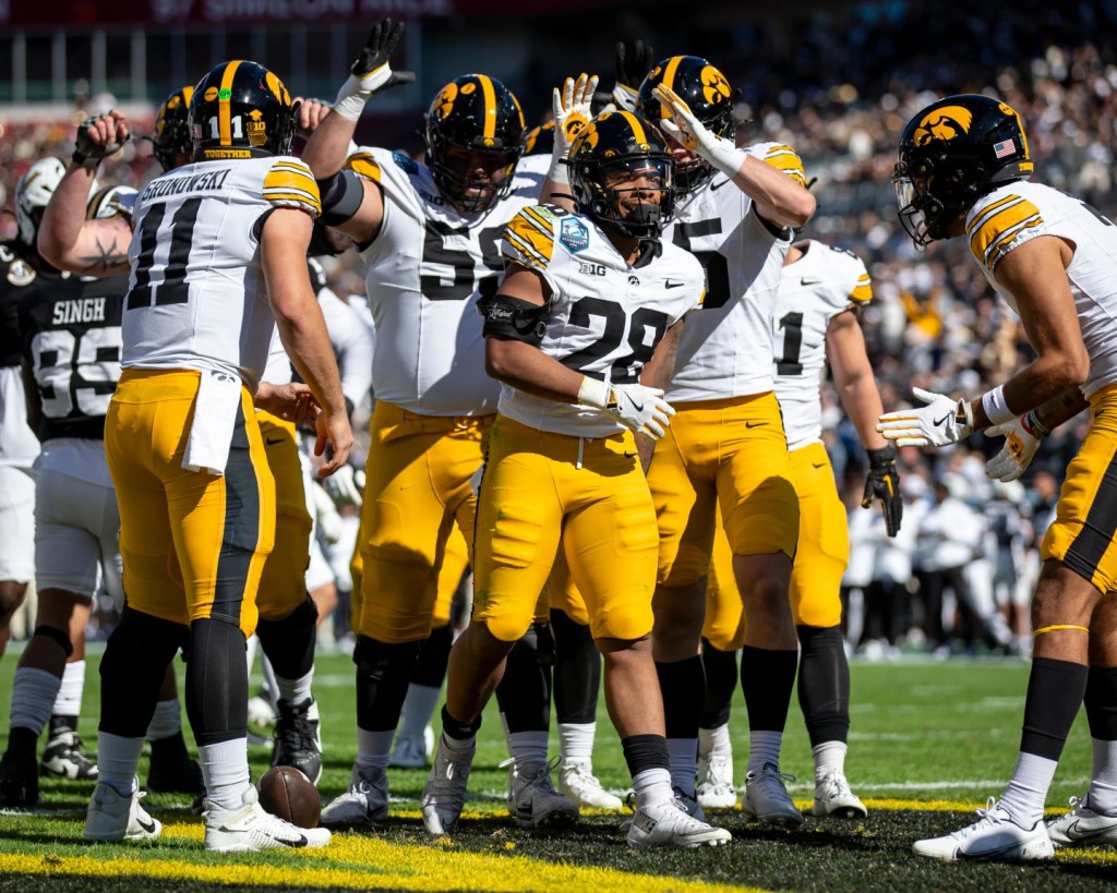 Iowa holds off Vanderbilt’s comeback bid for 34-27 victory in the ReliaQuest&nbsp;Bowl
