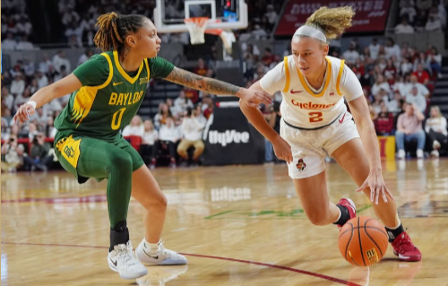 No. 22 Baylor hits last second shot to beat No. 10 and previously unbeaten Iowa State&nbsp;72-70