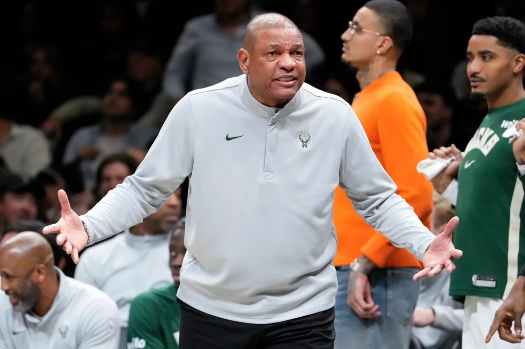 Doc Rivers steps down as Bucks’ coach after 32-50 season that snapped 9-year playoff&nbsp;streak