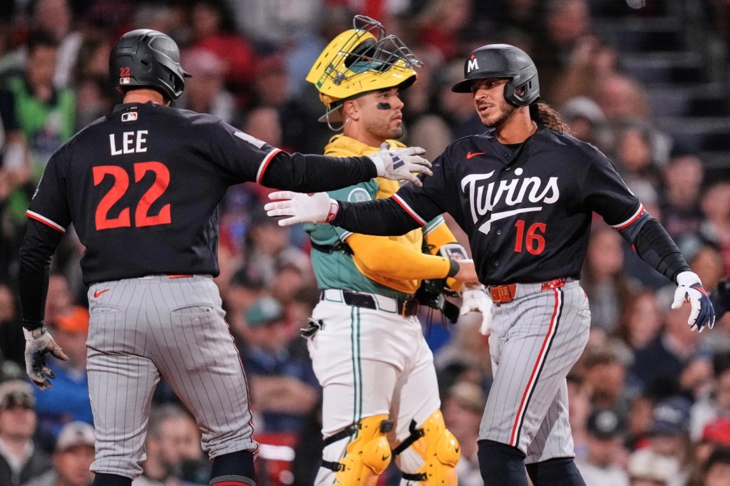 Two-run homers by Buxton and Martin help Twins rally to beat Red Sox 8-6